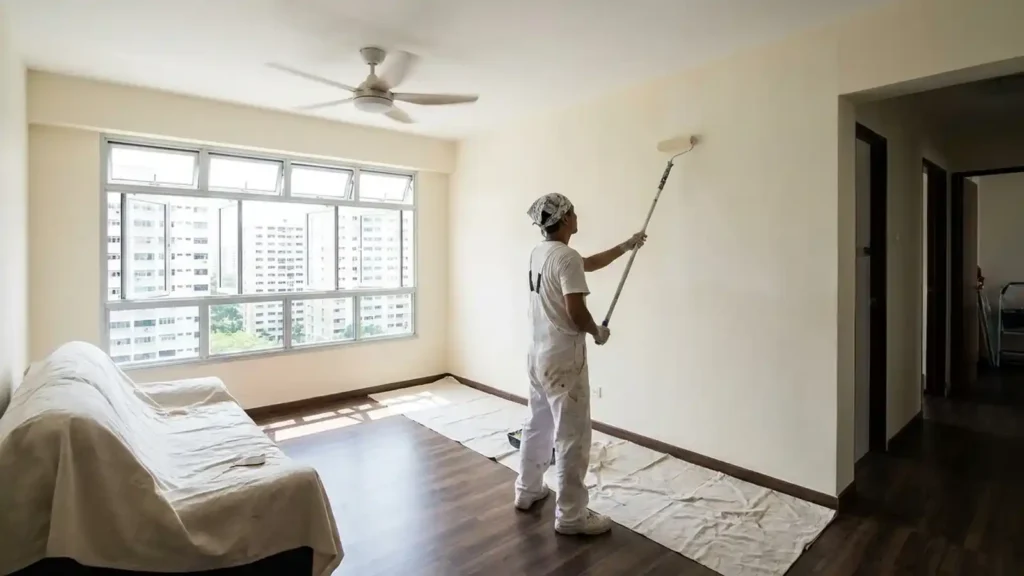is painting hdb allowed