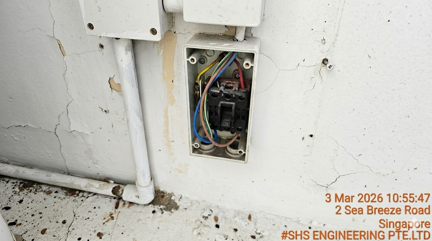Aircon Isolator Replacement — Queenstown HDB