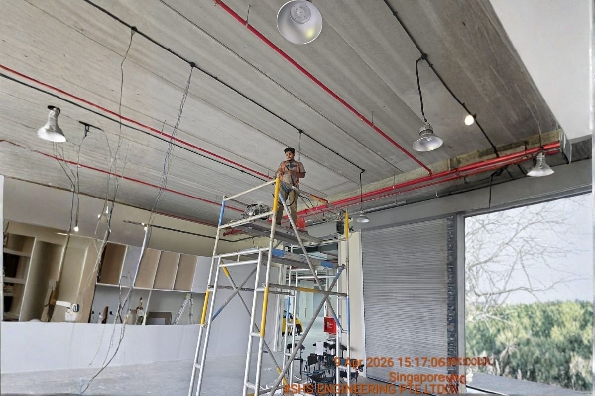 Commercial Showroom Rewiring