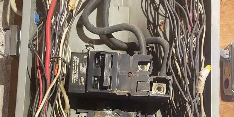 exposed electrical wire